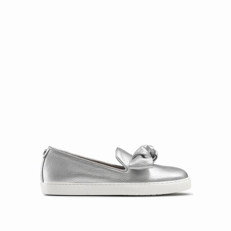 Metallic Russell And Bromley Casablanca Women\'s Slip On Trainers | JJH8593PM
