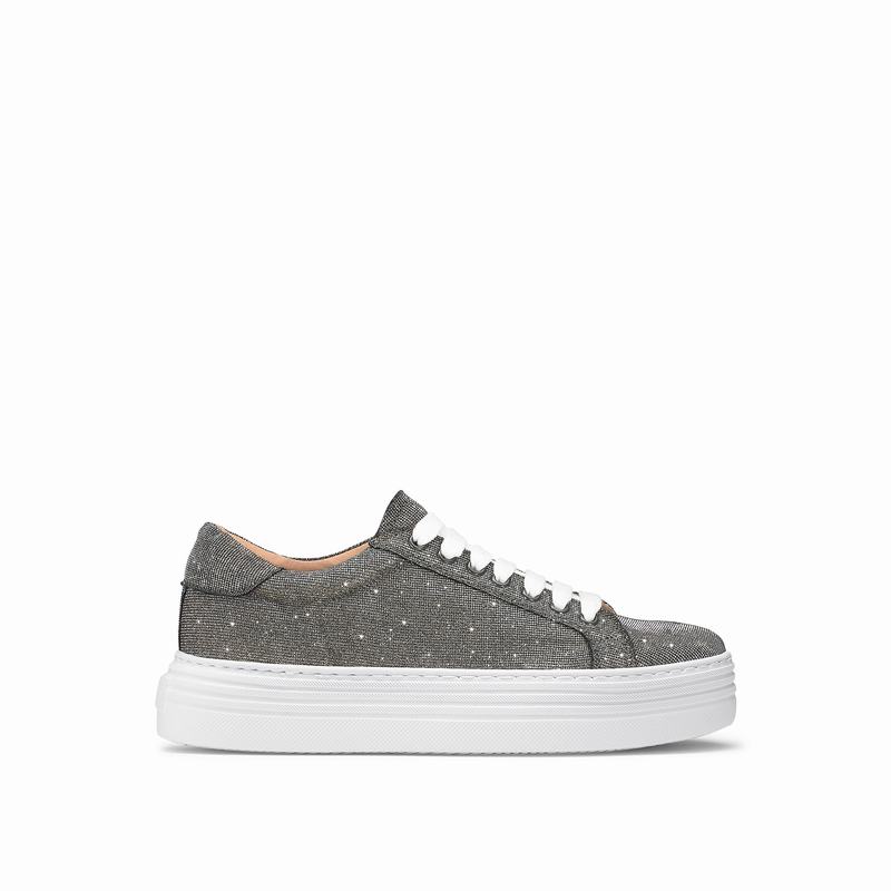 Metallic Russell And Bromley Saturn Women\'s Platform Sneakers | UWJ9081IK