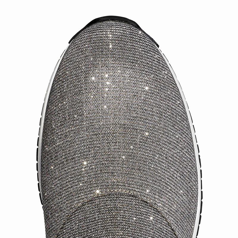Metallic Russell And Bromley Stretchout Women's Slip On Trainers | OLL2571WI