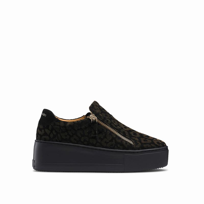 Multicolor Russell And Bromley Doublepark Women\'s Platform Sneakers | MWY3611BP