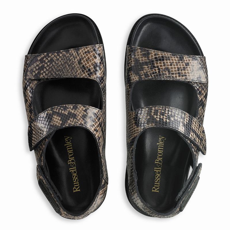 Multicolor Russell And Bromley Explore Women's Wedge Sandals | OMI8949MZ