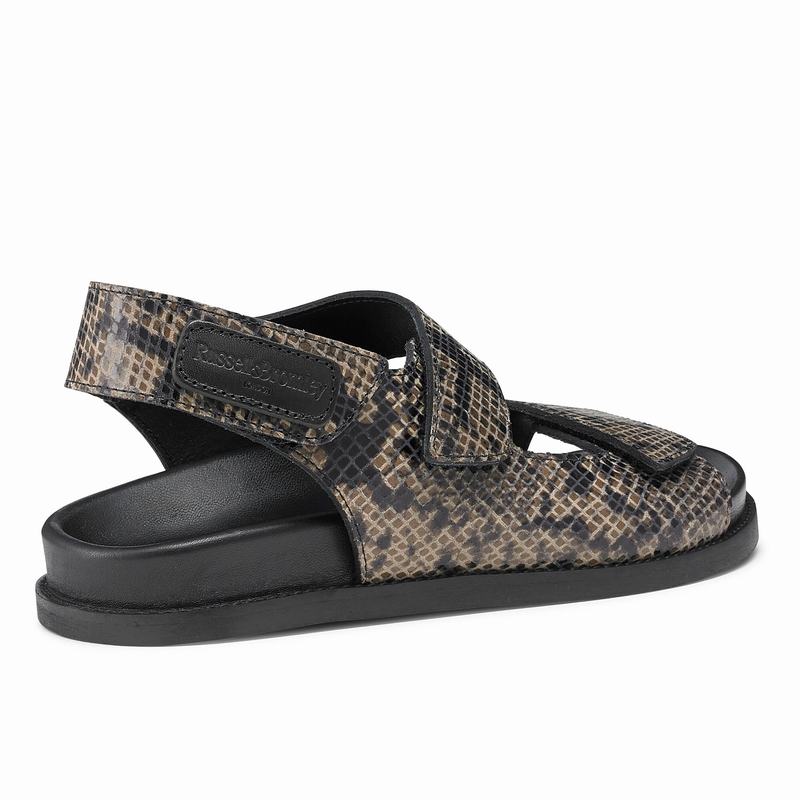 Multicolor Russell And Bromley Explore Women's Wedge Sandals | OMI8949MZ