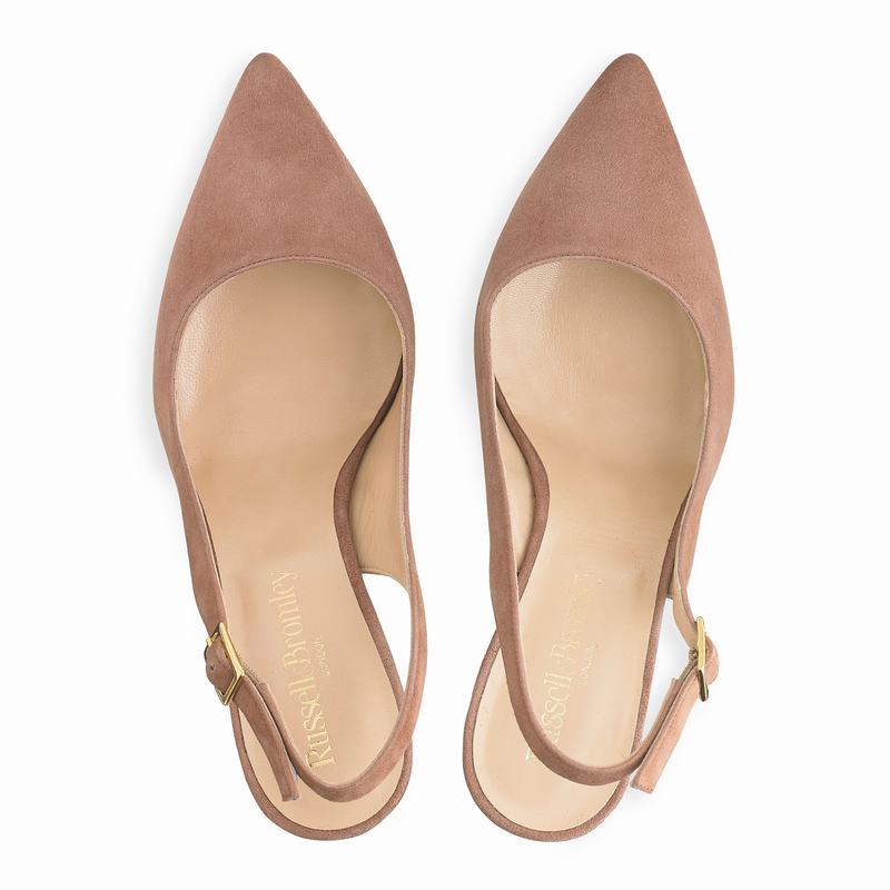 Pink Russell And Bromley 85sling Women's Pumps | FJU2016XF