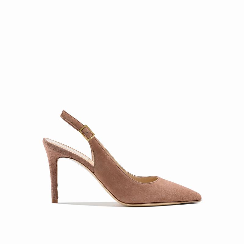 Pink Russell And Bromley 85sling Women\'s Pumps | FJU2016XF