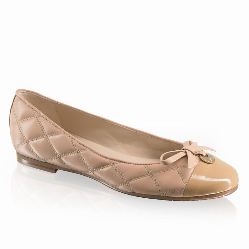 Pink Russell And Bromley Charming Women's Ballet Flats | TNC648LW