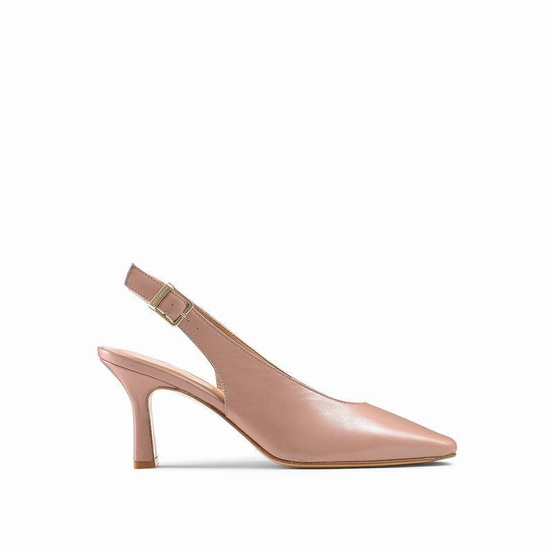 Pink Russell And Bromley Flutesling Women\'s Pumps | RQY773GU
