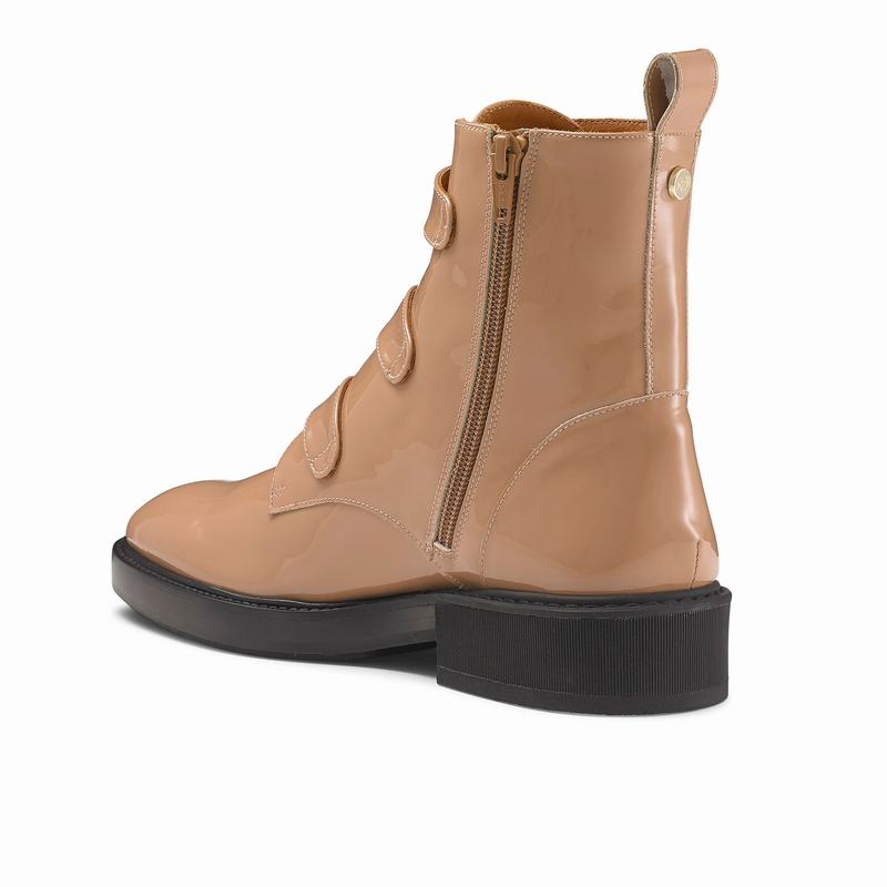 Pink Russell And Bromley Glamorous Women's Ankle Boots | HIP2820XM
