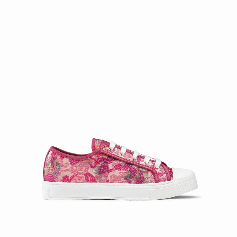 Pink Russell And Bromley Hampton Women\'s Low Top Sneakers | HKB4864IA