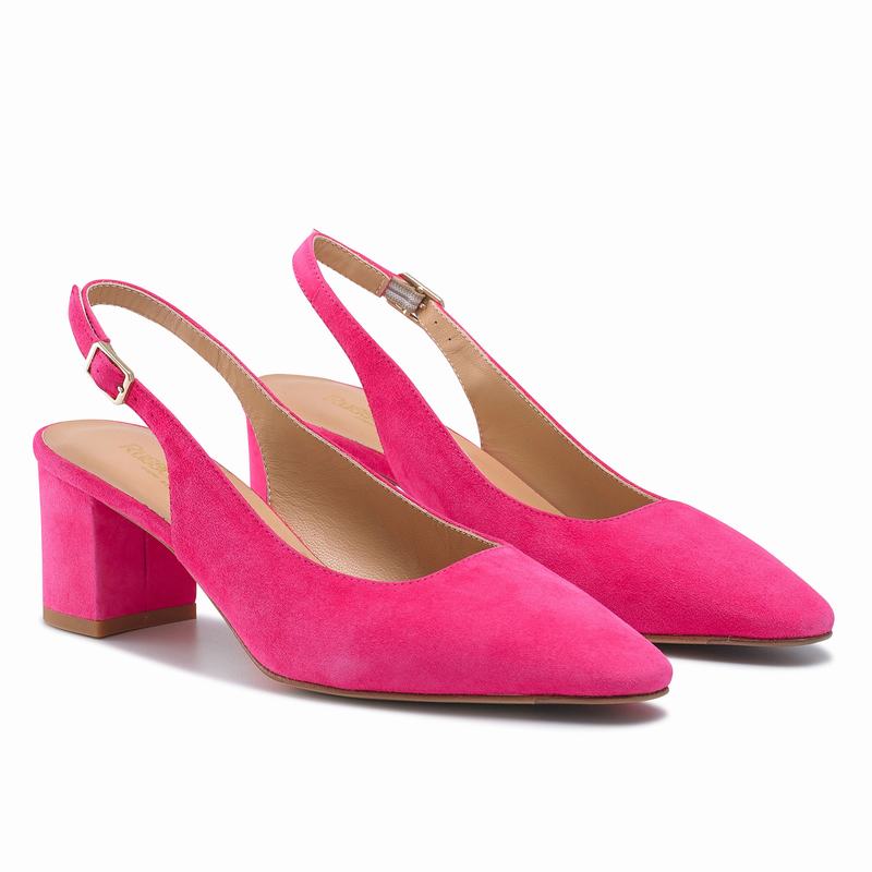Pink Russell And Bromley Impulse Women's Pumps | HEX7790GB