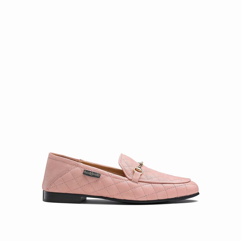 Pink Russell And Bromley Loafer Women\'s Loafers | RZX2277NL