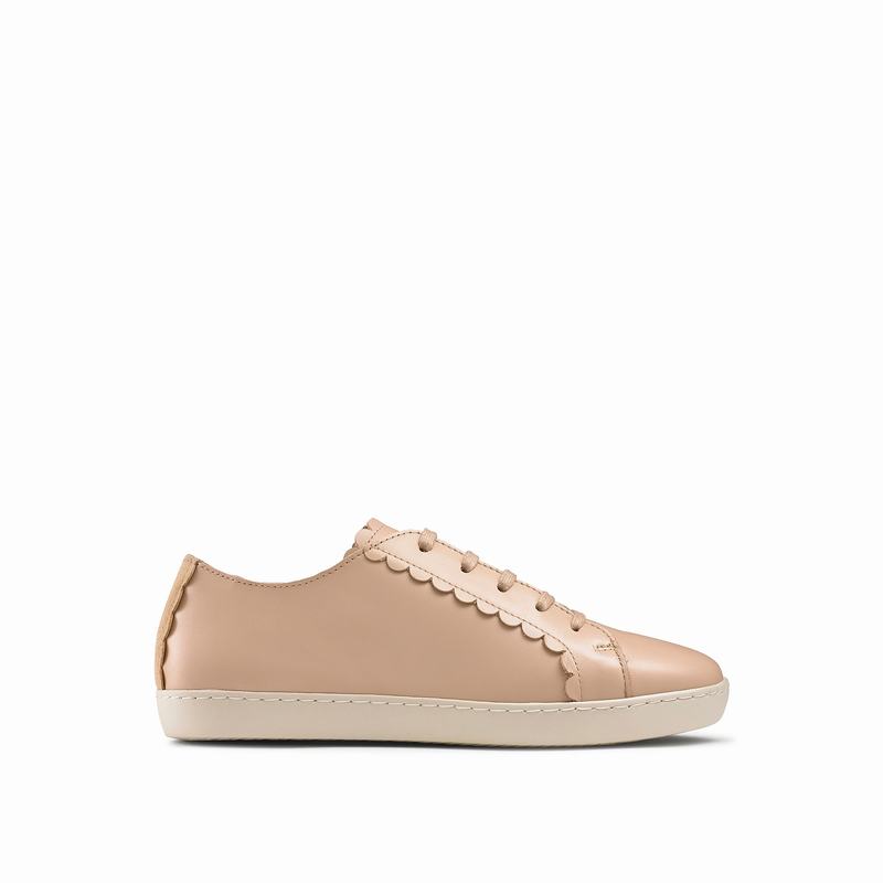 Pink Russell And Bromley Peony Women\'s Low Top Sneakers | HSO7096HI