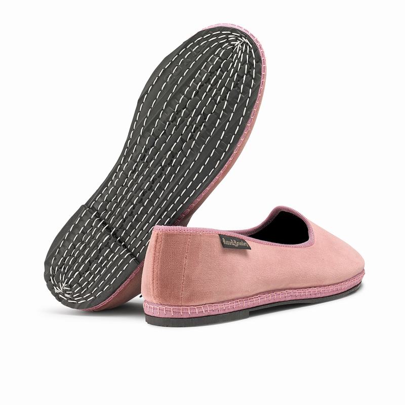 Pink Russell And Bromley Pixie Women's Slippers | TOP2246YW