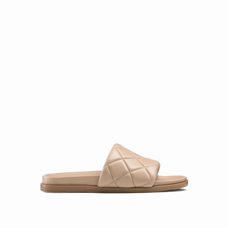 Pink Russell And Bromley Quiltsoft Women\'s Mules | ESE6856UD