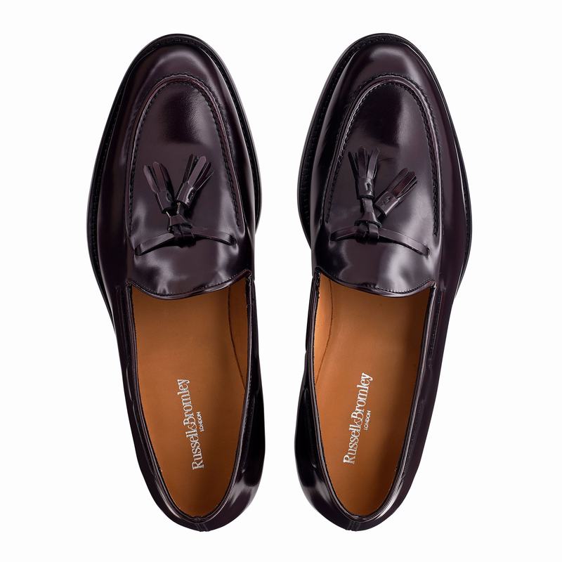 Red Russell And Bromley Broker Men's Loafers | SDR5985NU