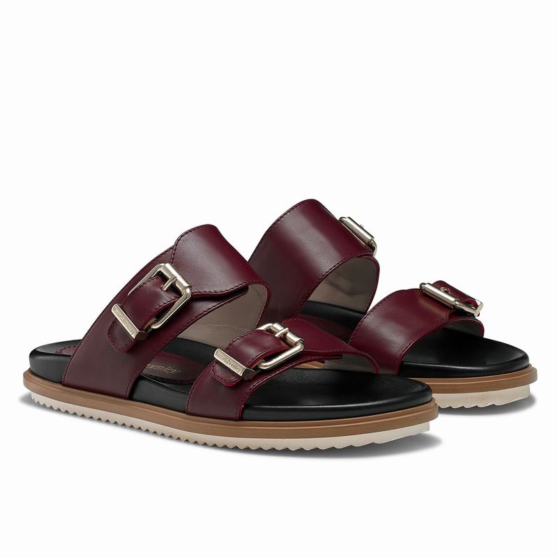 Red Russell And Bromley Island Women's Flat Sandals | MKV304BD