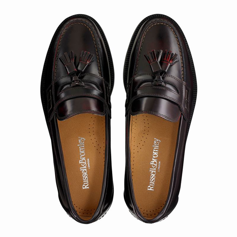 Red Russell And Bromley Keeble 3 Men's Loafers | EOC5232BA