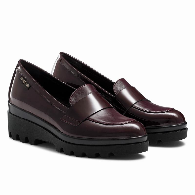 Red Russell And Bromley Limbo Women's Loafers | TVD7391ZB