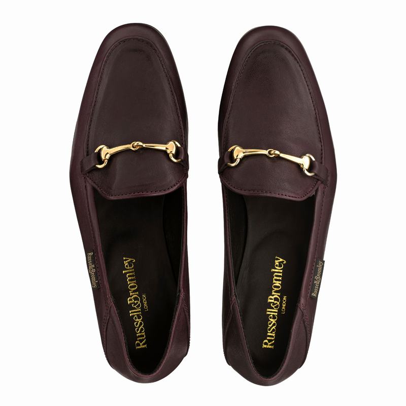 Red Russell And Bromley Loafer Women's Loafers | AET7072RE