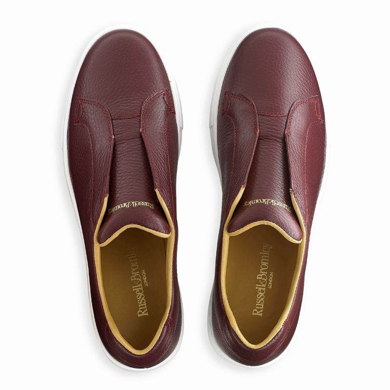 Red Russell And Bromley Park Up Women's Platform Sneakers | BQP255RB