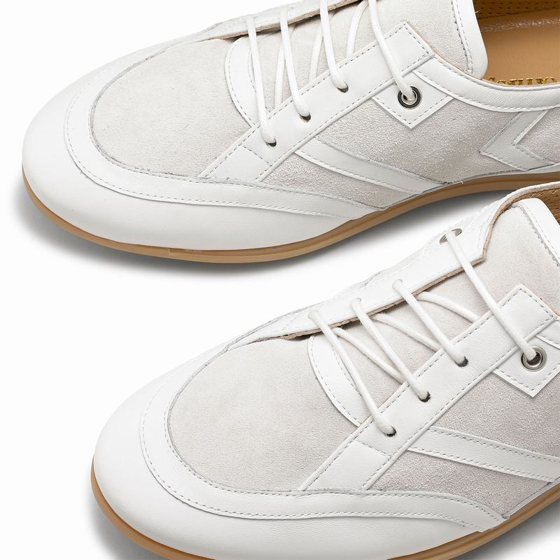 White Russell And Bromley Bingo Women's Low Top Sneakers | KBK7744HQ
