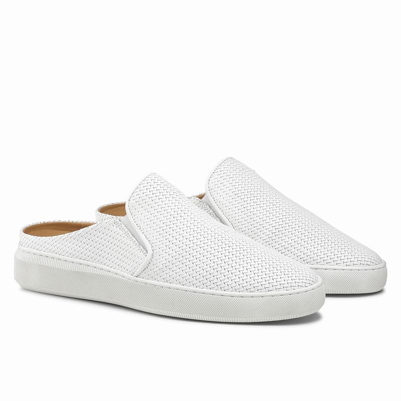White Russell And Bromley Clearcut M Men's Loafers | BCN356KG