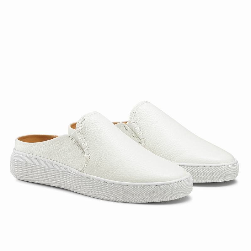 White Russell And Bromley Clearcut Women's Slip On Trainers | KNT6889SO