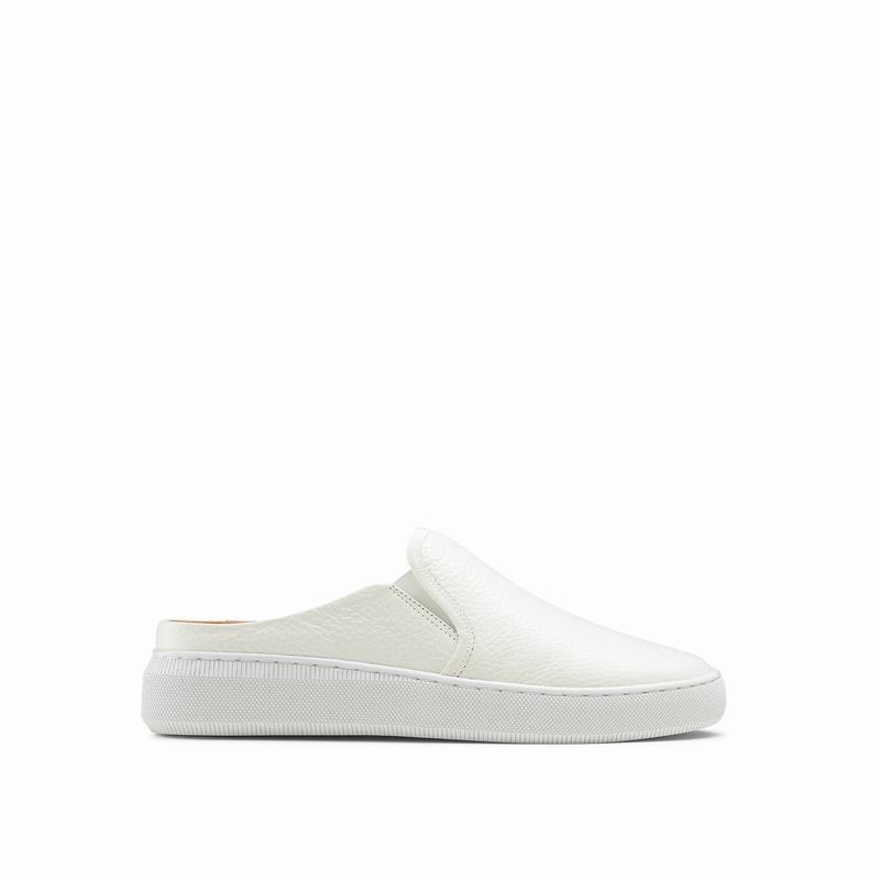 White Russell And Bromley Clearcut Women\'s Slip On Trainers | KNT6889SO