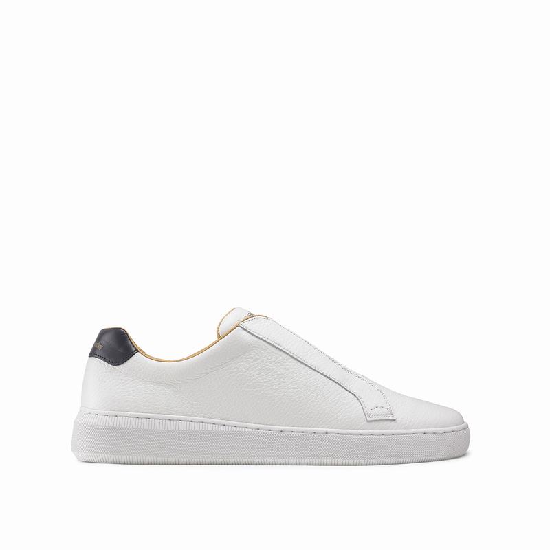 White Russell And Bromley Clearway M Men\'s Low Top Sneakers | QNV4839PT