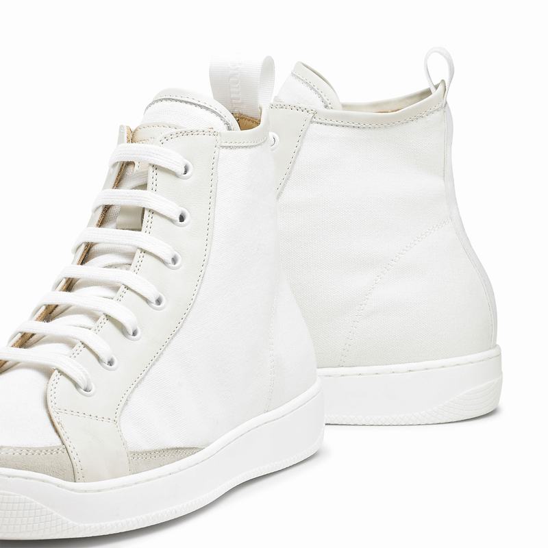 White Russell And Bromley Home Run M Men's High Top Sneakers | BRT2212JX