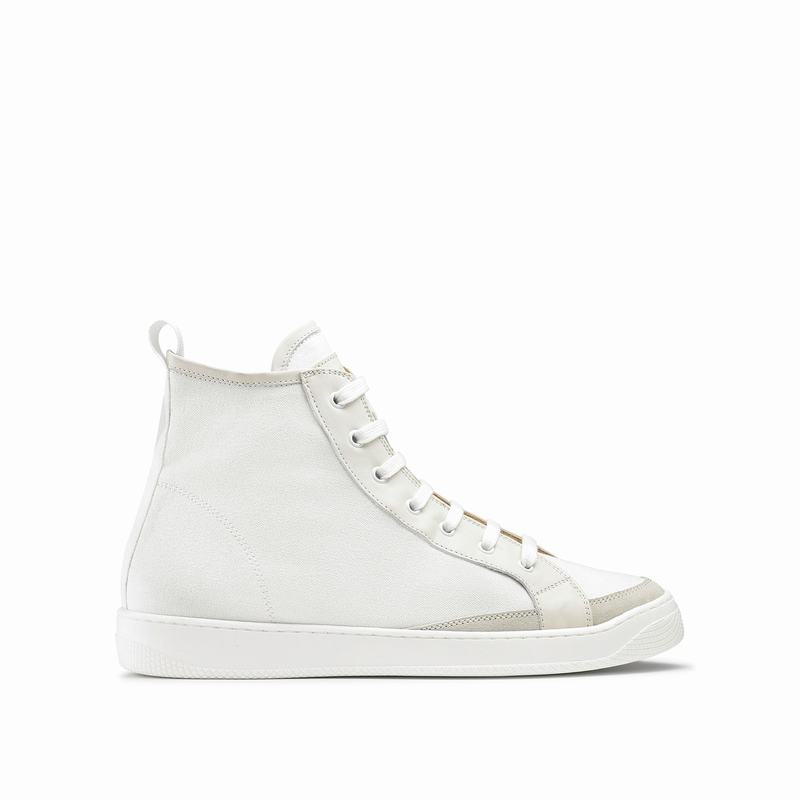 White Russell And Bromley Home Run M Men\'s High Top Sneakers | BRT2212JX
