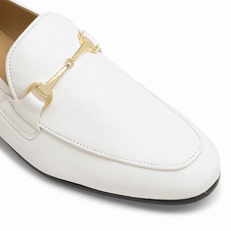 White Russell And Bromley Loafer M Men's Loafers | KVK5892SI