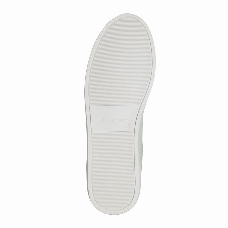 White Russell And Bromley Park Run Men's Low Top Sneakers | VJS787YF