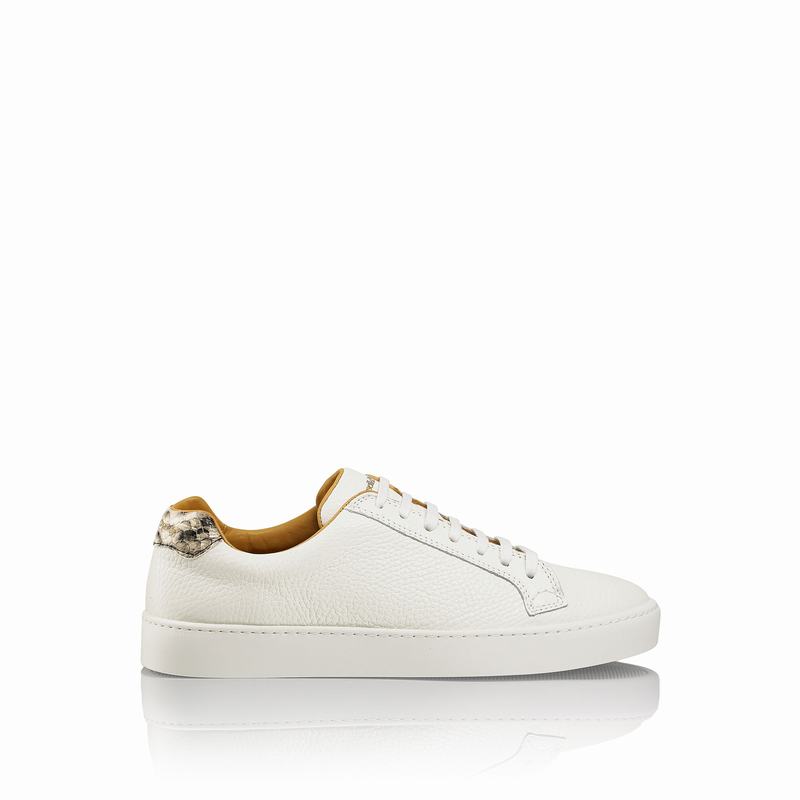 White Russell And Bromley Park Run Women\'s Low Top Sneakers | JAQ4863ME