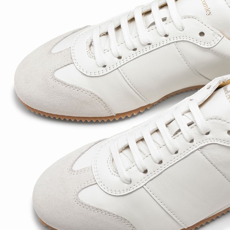 White Russell And Bromley Pop Up Women's Low Top Sneakers | GKM3925QF