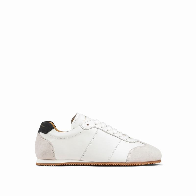 White Russell And Bromley Pop Up Women\'s Low Top Sneakers | GKM3925QF