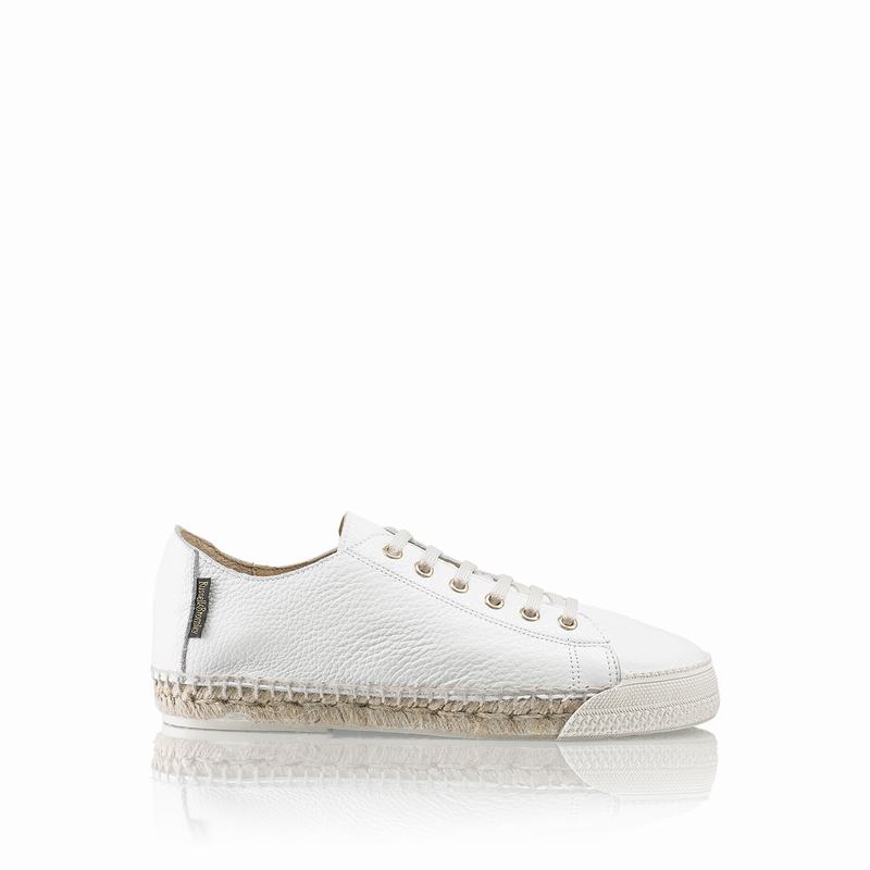White Russell And Bromley Sugar Rush Women\'s Espadrilles | OHU2815DU
