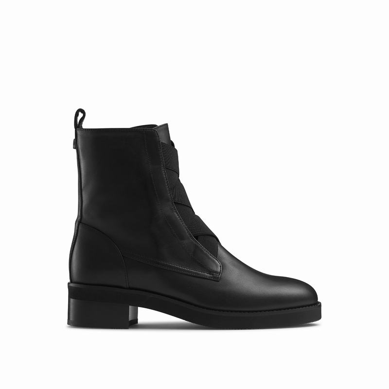 Black Russell And Bromley Anatomy Women's Ankle Boots | DBG8441WG