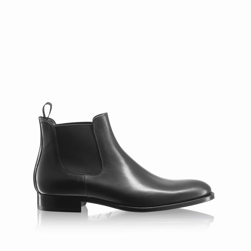 Black Russell And Bromley Beechwood Men's Chelsea Boots | TUZ4995BU