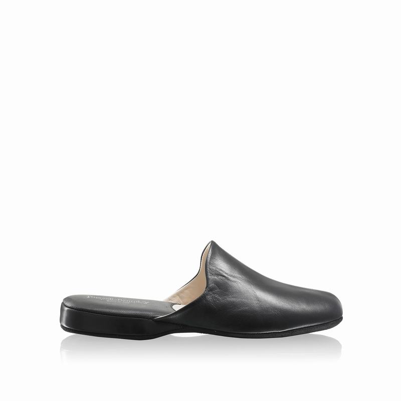 Black Russell And Bromley Dominic Men's Slippers | GCD439RT