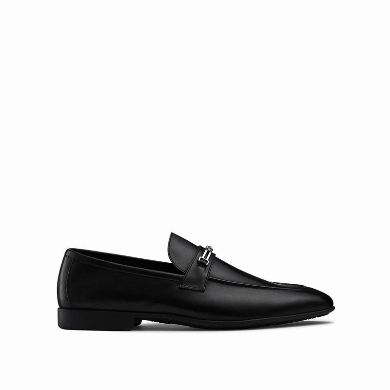 Black Russell And Bromley Duty Men's Loafers | PEM4245DW