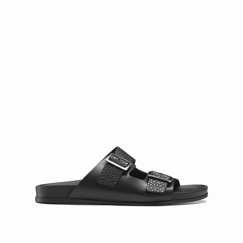 Black Russell And Bromley Islander Men's Sandals | JNB3157PF