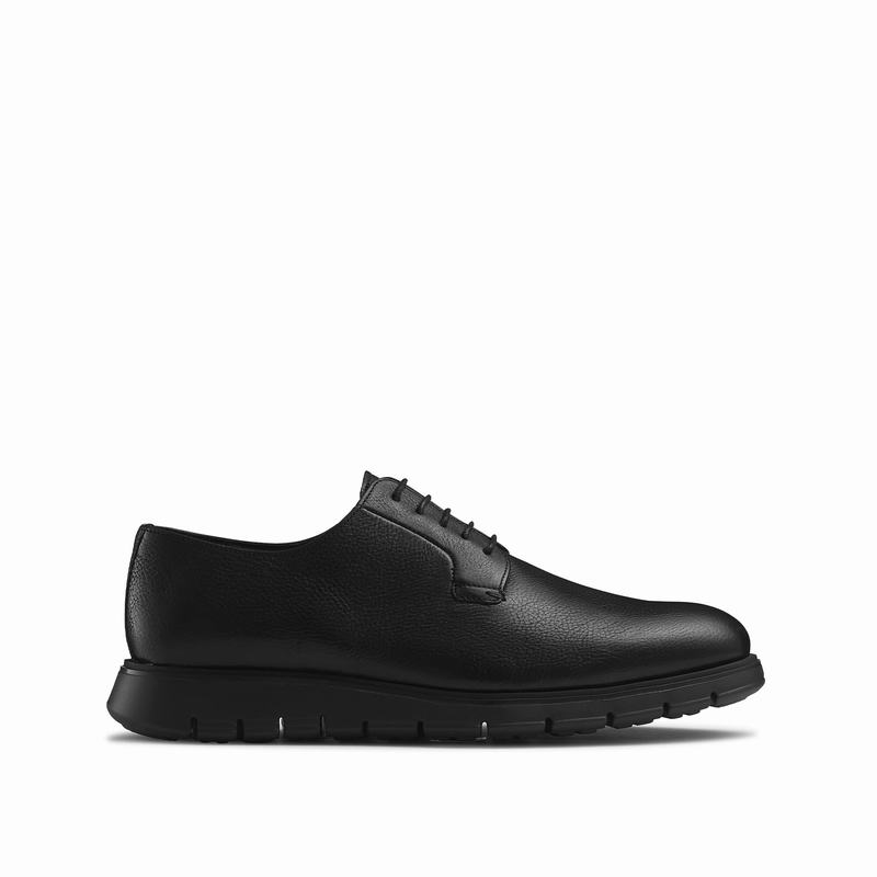 Black Russell And Bromley Socialite Men's Lace Up Shoes | PIS514PA