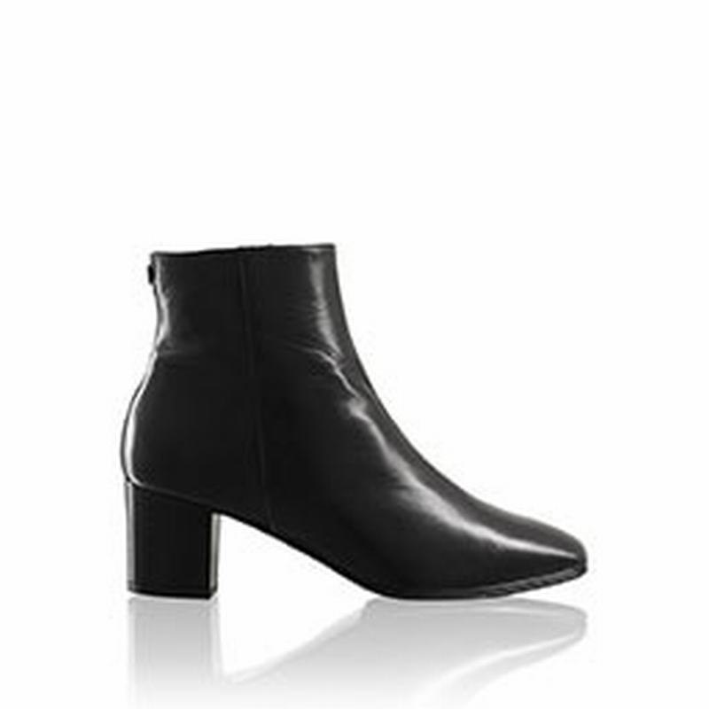 Black Russell And Bromley Trinity Women's Ankle Boots | XXF1542TN
