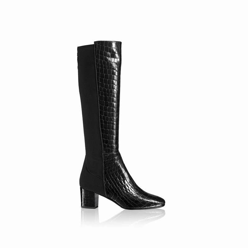 Black Russell And Bromley Trinni Women's Long Boots | GXU6441VD