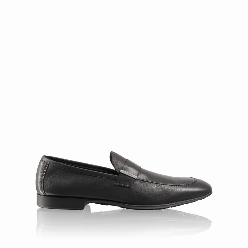 Black Russell And Bromley Wonder Men's Loafers | RUD5096QU