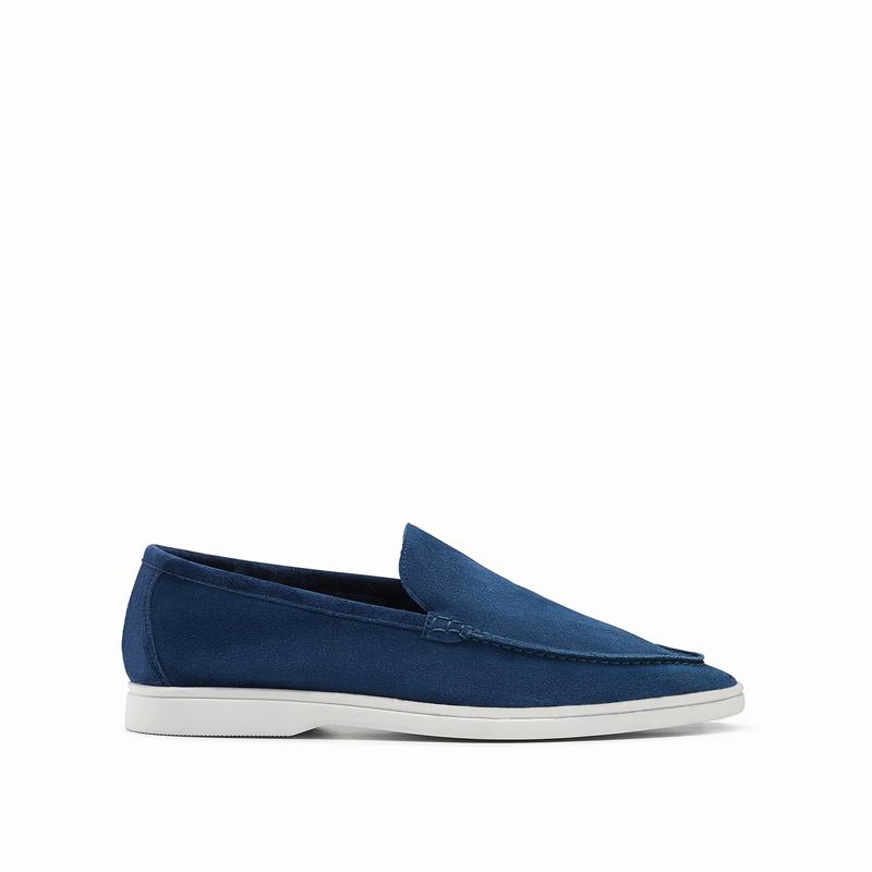 Blue Russell And Bromley Carmel Men's Slip On Shoes | DSY1248TJ