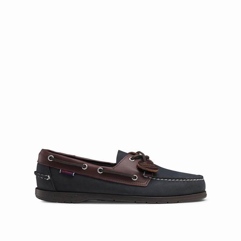 Blue Russell And Bromley Docksides Men's Boat Shoes | VCN385ON
