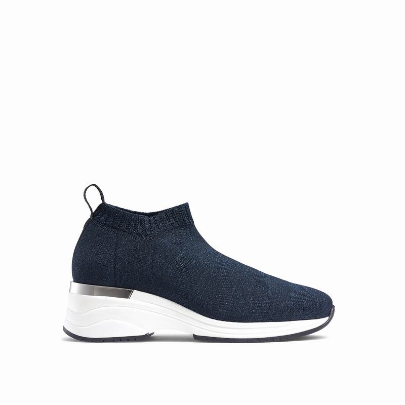Blue Russell And Bromley Fly By Women's Slip On Trainers | KQD1024ET