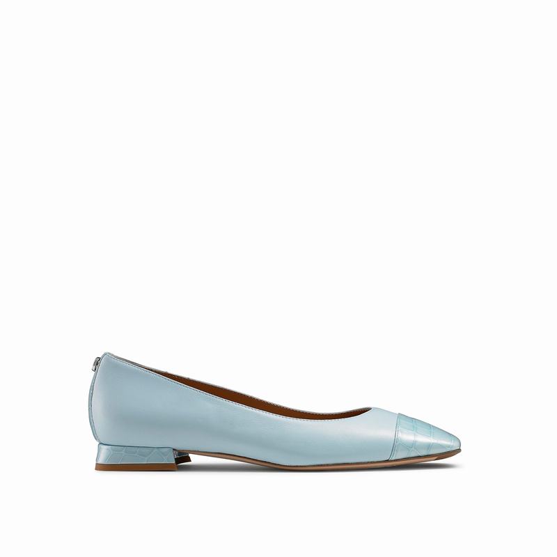 Blue Russell And Bromley Fondant Women's Ballet Flats | NAE2941UJ