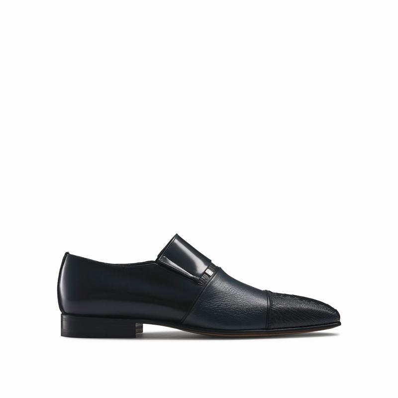 Blue Russell And Bromley Lugano Men's Loafers | IRF2946NV